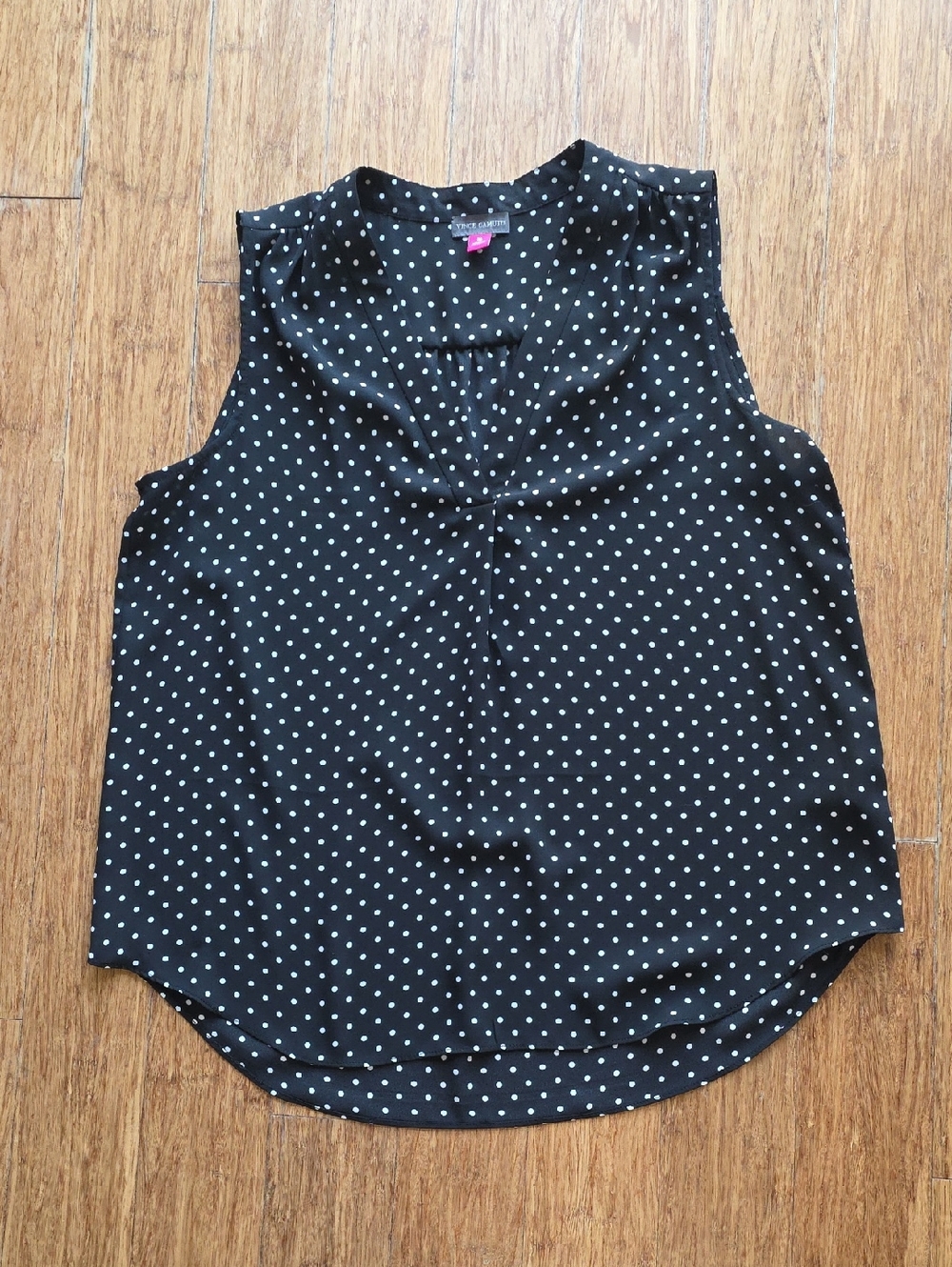 Vince Camuto Polka Do Tank Top